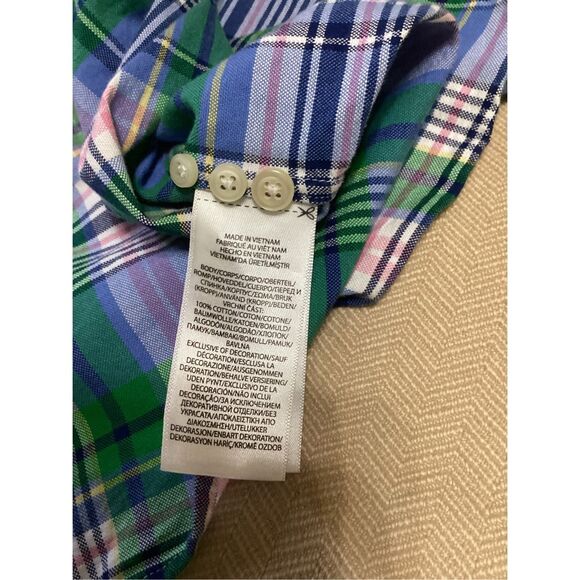 Ralph Lauren Classic Fit Yellow Long Sleeve Button Down Shirt Men’s Size XXL - Picture 6 of 8